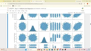 Day13 - Multiple Linear Regression Complete Tutorial Machine Learning with Python Scikit-learn