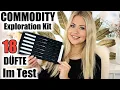 OMG Ich teste 18 Dufte Commodity Exploration Kit Review