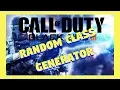 BO3 Random Class Generator