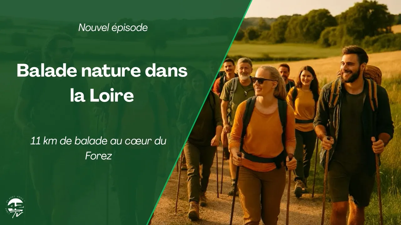 ⁣Une randonnée entre Loire et nature à Chambéon
