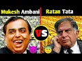 Mukesh Ambani VS Ratan Tata Two Sides of Indian Wealth