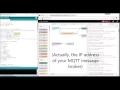 Node Red Arduino Twitter button