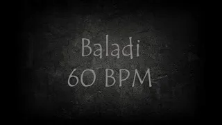 Baladi 60 BPM إيقاع بلدي سرعة 