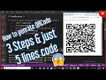 Generate QR Code using pyqrcode module Python Beginners QR Code Python
