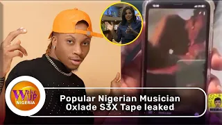  see video reactions to oxlades leaked s x tape on social media