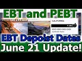 Apply PEBT EBT Deposit Dates Card 375 All States Allotment 15 Increase June 21 SNAP Food Stamp