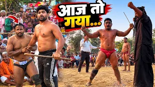 😱 लाठी लेकर दौड़ा जावेद गनी! दंगल में मचा हड़कंप �