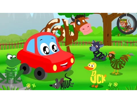 Download MP3 Animals Sound Song | Car Rhymes | Kids Video