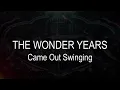 The Wonder Years || Came Out Swinging [ Karaoke + Instrumental ]