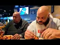 Trying the HOTTEST BLAZING Wings CHALLENGE at Buffalo Wild Wings feat BadlandsChugs