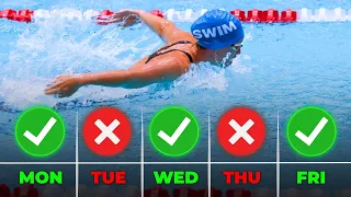 Why Swimming Every Day Makes You Slower  (Do This Instead!)
