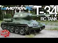 Heng Long T-34 RC Tank Overview Motion RC