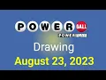 USA Powerball Drawing Result August 23 2023 USA Powerball Drawing Result