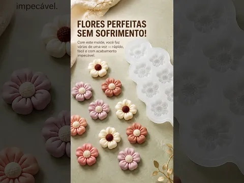 O molde que facilita a vida de qualquer confeiteira!🌸🍫 #chocolate #cake