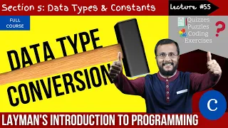 5 5 Data type conversion or Type casting in C Complete C programming course Sunil Dhimal