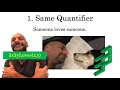 Multiple Quantifiers