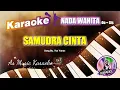 Download Lagu SAMUDRA CINTA - KARAOKE NADA WANITA Do = Gis