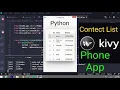Kivy in Hindi Tutorial in Python List Page by Ikram