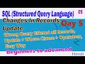 SQL Update Data With Where Clause Operators Part-05 Wrong Data Effected
