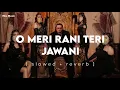 Download Lagu O MERI RANI TERI JAWANI - Honey Singh and Badshah | Lofi | [ slowed and reverb ] Song | Mix Music
