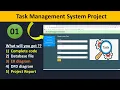 Task Management System Project in PHP and MySQL With Source Code PHP Project Part-01