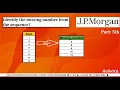 J P Morgan Interview question SQL Interview Questions Data Engineer Analyst Tutorial