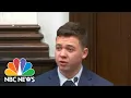 Kyle Rittenhouse Testifies In Homicide Trial