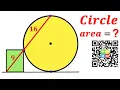 Can you calculate area of the Yellow Circle Rectangle