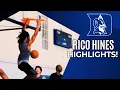 REACTION Duke s John Blackwell And Deron Rippey Jr Show Out At Rico Hines Runs