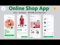 Build a Online Shop app with Java Firebase in Android Studio Project