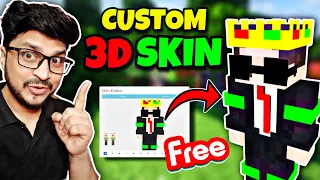How To Make Custom 3D Minecraft Skin For Java PE How to make Skin like Senpaispider