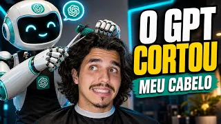 EU CORTEI O MEU CABELO COM INTELIGÊNCIA ARTIFICIAL (QUASE)