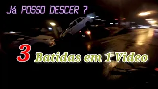 3 acidentes 1 fechada