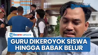 detik detik guru smk di jambi dikeroyok siswa hingga babak belur usai tampar murid yang menegur
