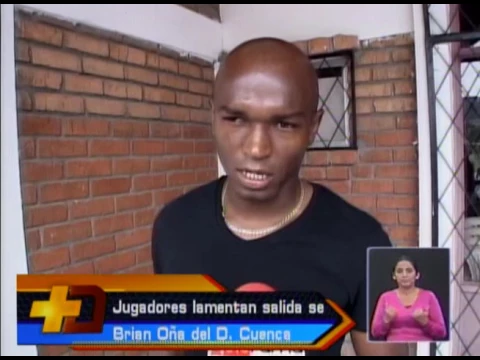 Jugadores lamentan salida de Brian Oña del D. Cuenca