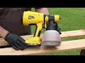 Revolutionary HVLP Cordless Paint Sprayer Dewalt Battery Powered Perfect for Home DIY Projects