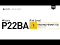 What is P22BA Engine Code Quick Guide