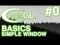C OpenGL Basic Tutorial - Simple Window
