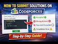 Codeforces Submission Tutorial Step-by-Step for Beginners
