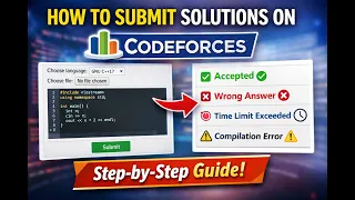 Codeforces Submission Tutorial Step-by-Step for Beginners