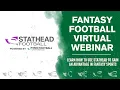 Build your fantasy football team with NFL statistics Stathead Football Tutorial Webinar