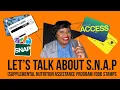 Let s Talk About Food Stamps
