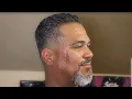 Silver Fox Slick Back Bald Fade Simple To Follow Haircut Tutorial