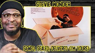 Download Stevie Wonder - Signed, Sealed, Delivered (I'm Yours) REACTION/REVIEW MP3