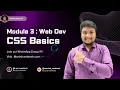 Module 3 CSS Basics Website Development Manish WebTech