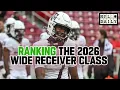 Ranking The 2026 NFL Draft Wide Receiver Class