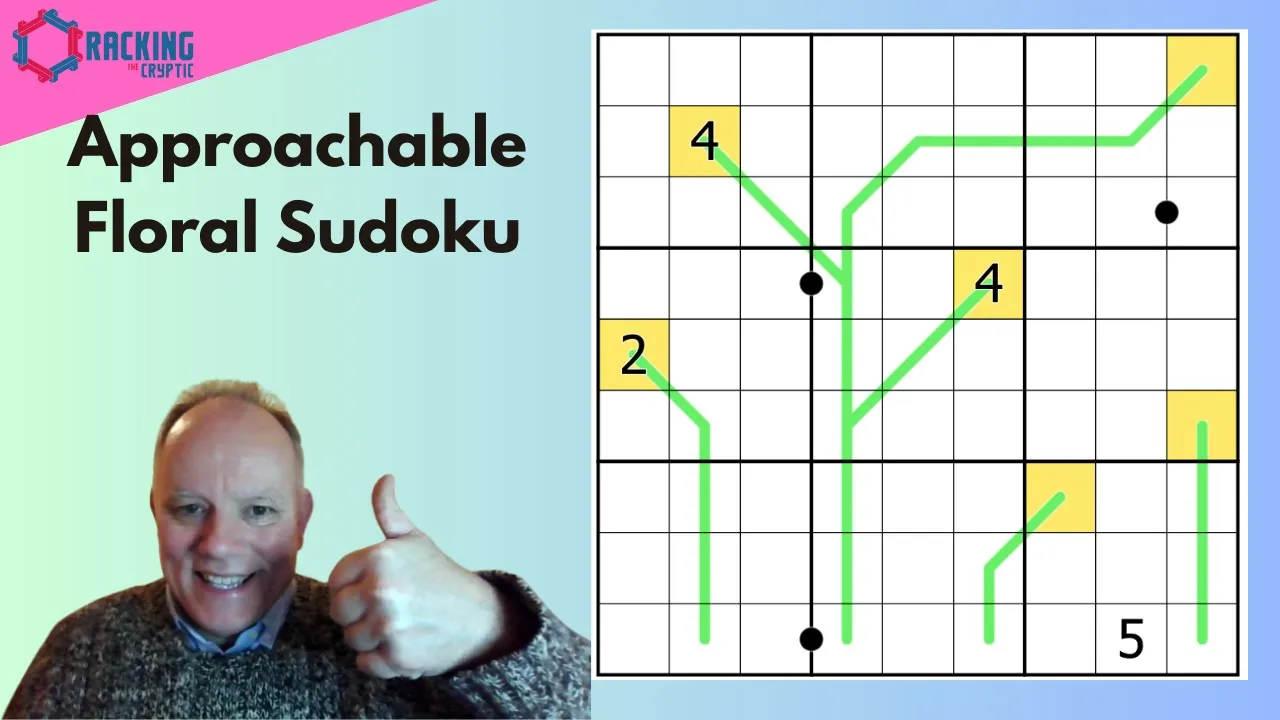 Approachable Floral Sudoku!