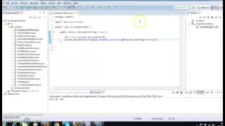 How to delete an element from array in java