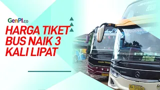 H-2 Lebaran, Terminal Lembang Ciledug Padat Calon Pemudik