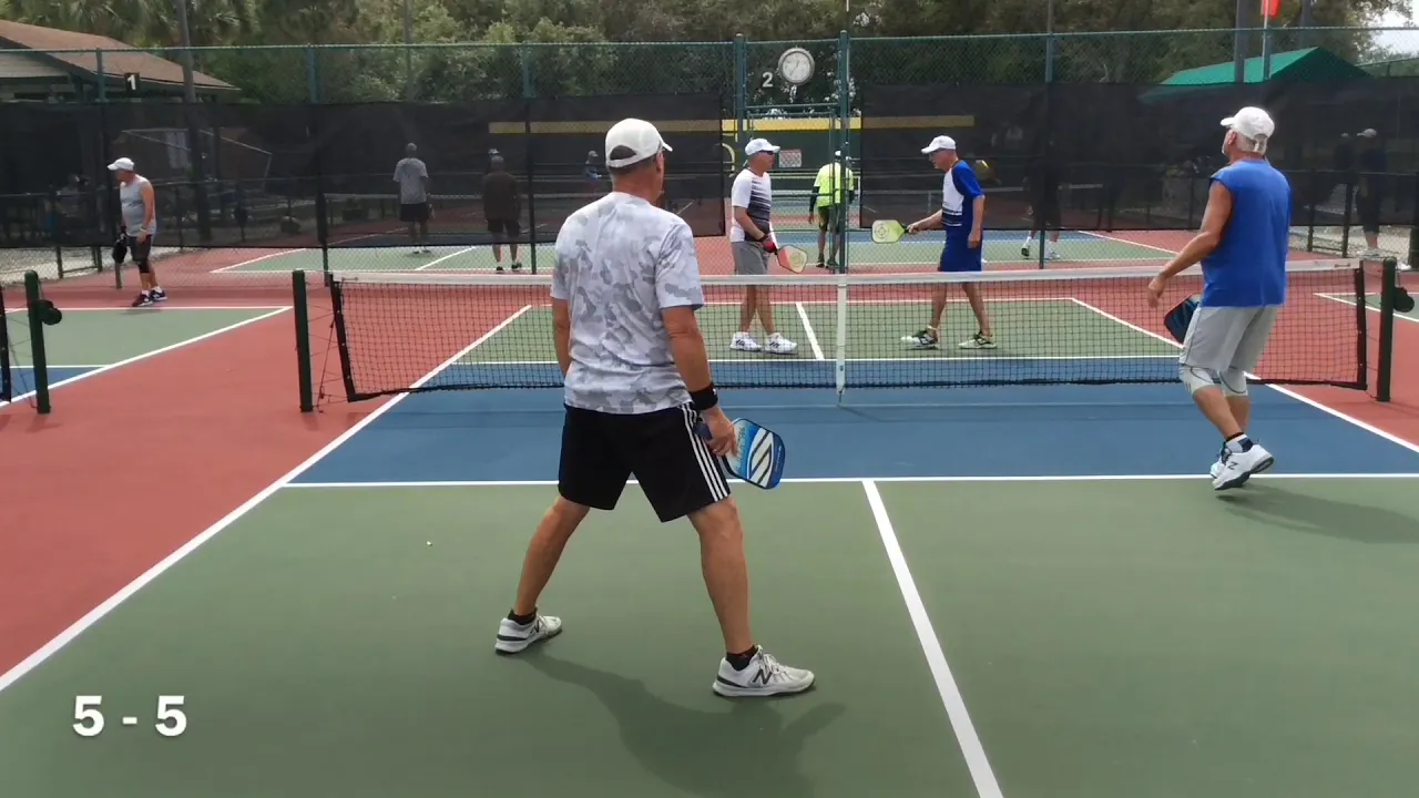2020 Polk County Senior Games Pickleball Championships - Men’s Doubles 65-69 - Playoff Quarterfinals